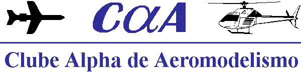 Clube Alpha de Aeromodelismo - Logotipo